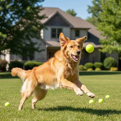 Balle pour chien 