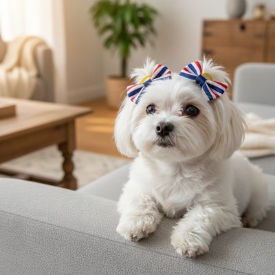 Noeud papillon chien